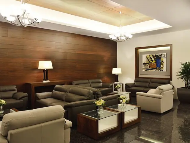 Interior de sala de velación